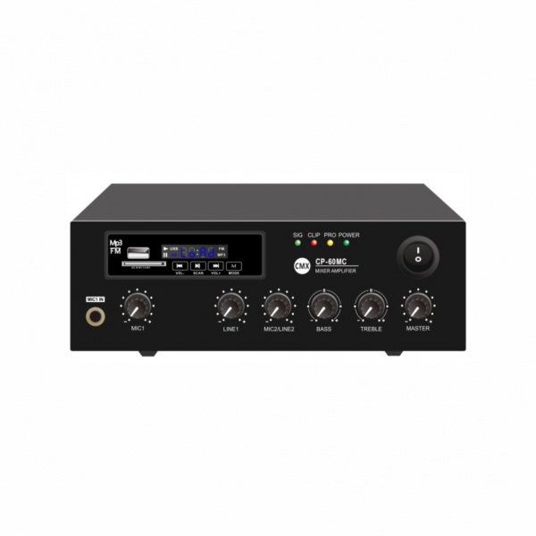 Car Amplifier with USB/SD/FM/Blue tooth CP-60MC