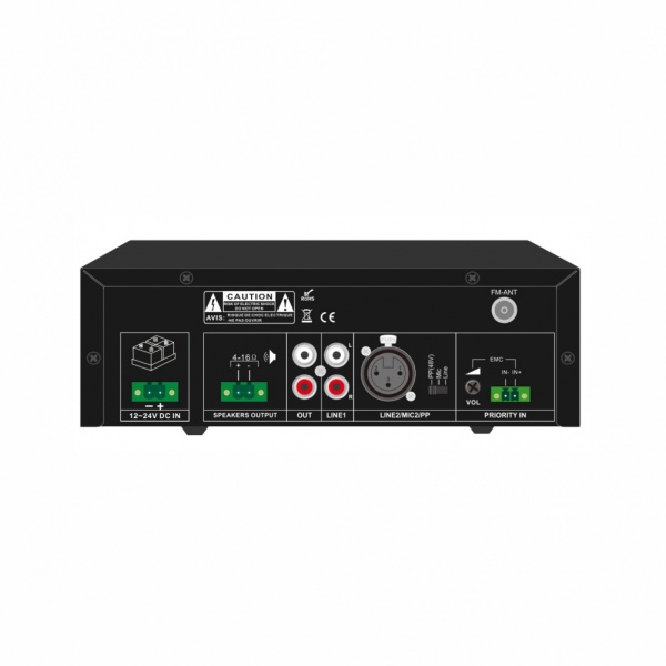 Car Amplifier with USB/SD/FM/Blue tooth CP-60MC