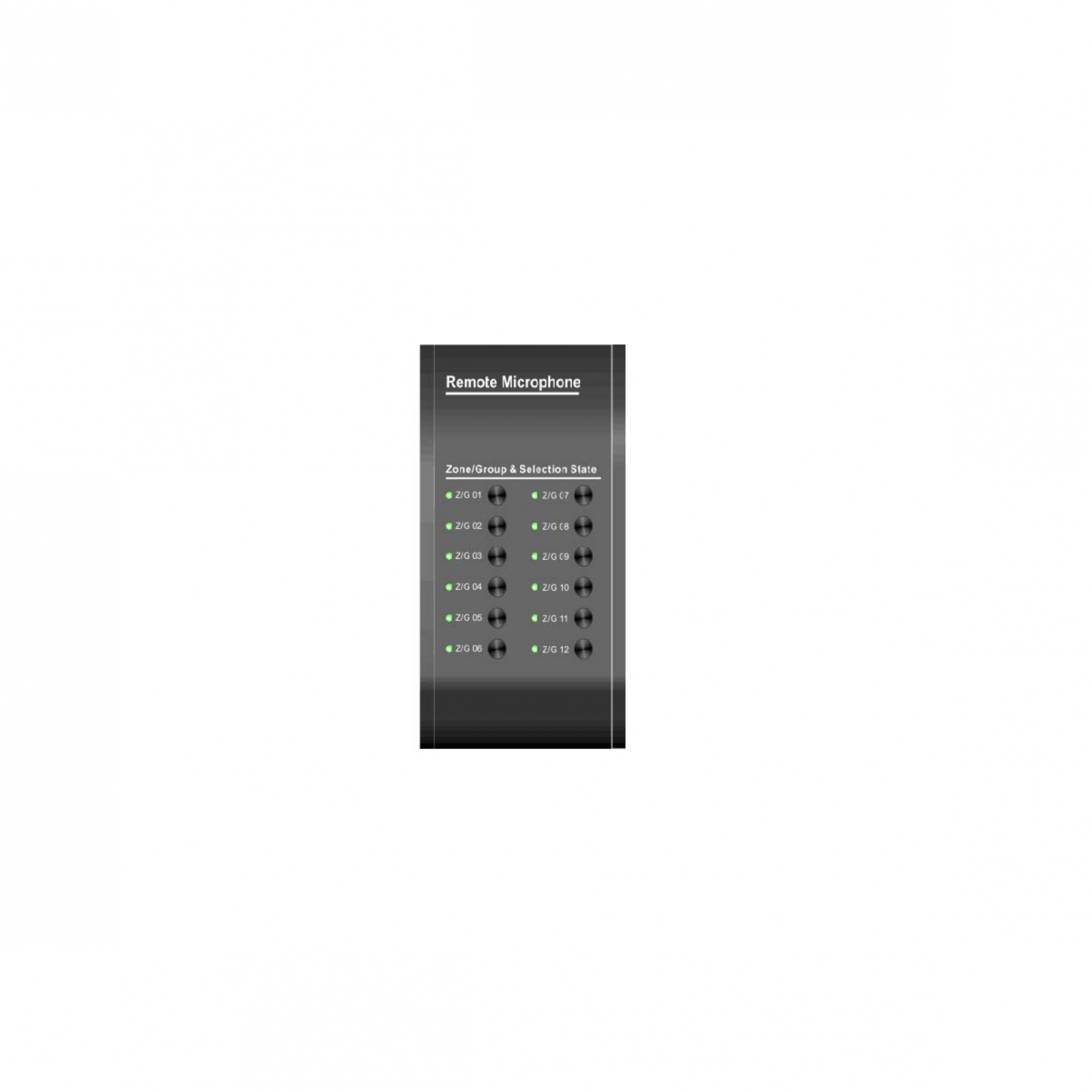 Zone Expansion Keypad （12 Zone） EVAC-12KD