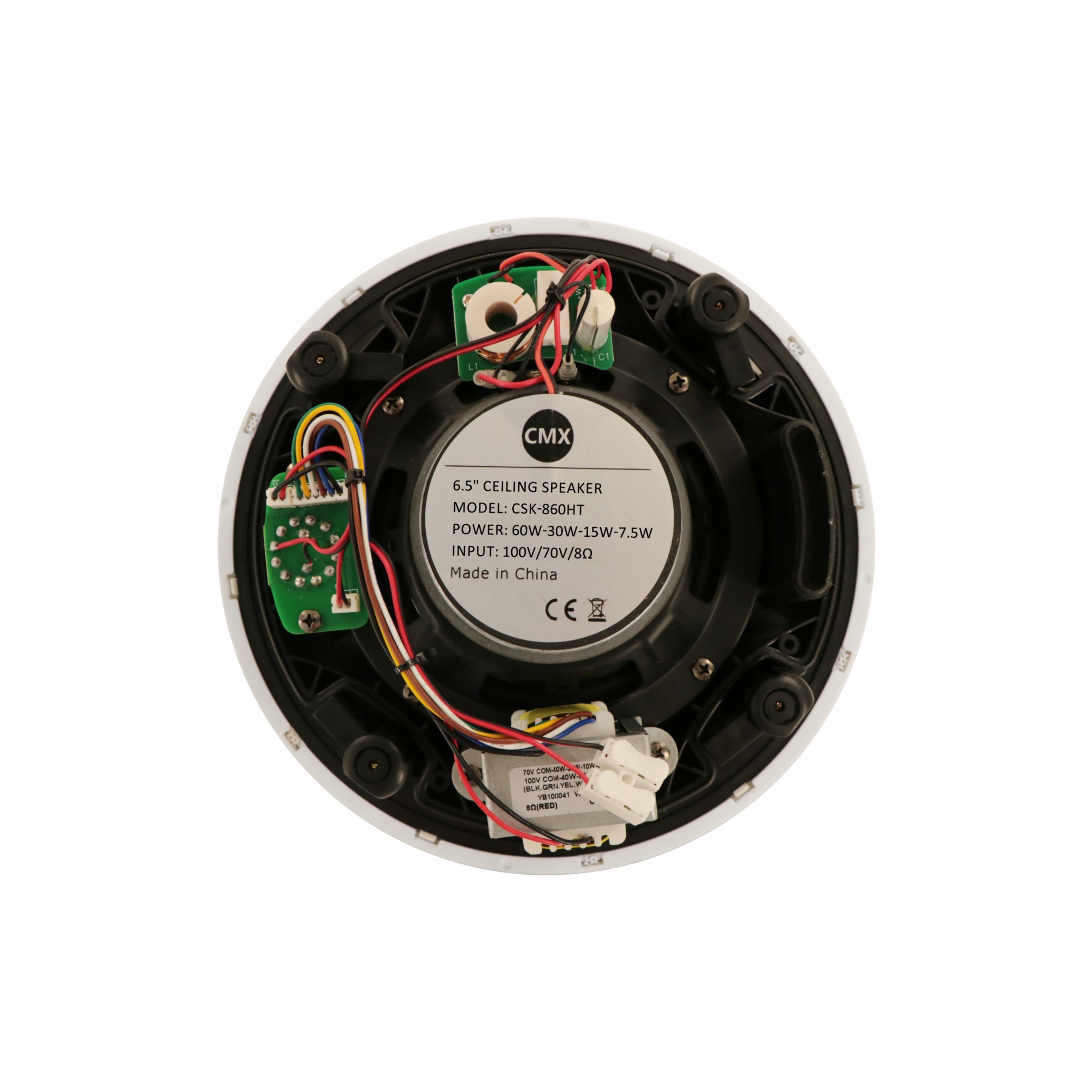 6.5” Two Way Frameless Ceiling Speaker CSK-860HT