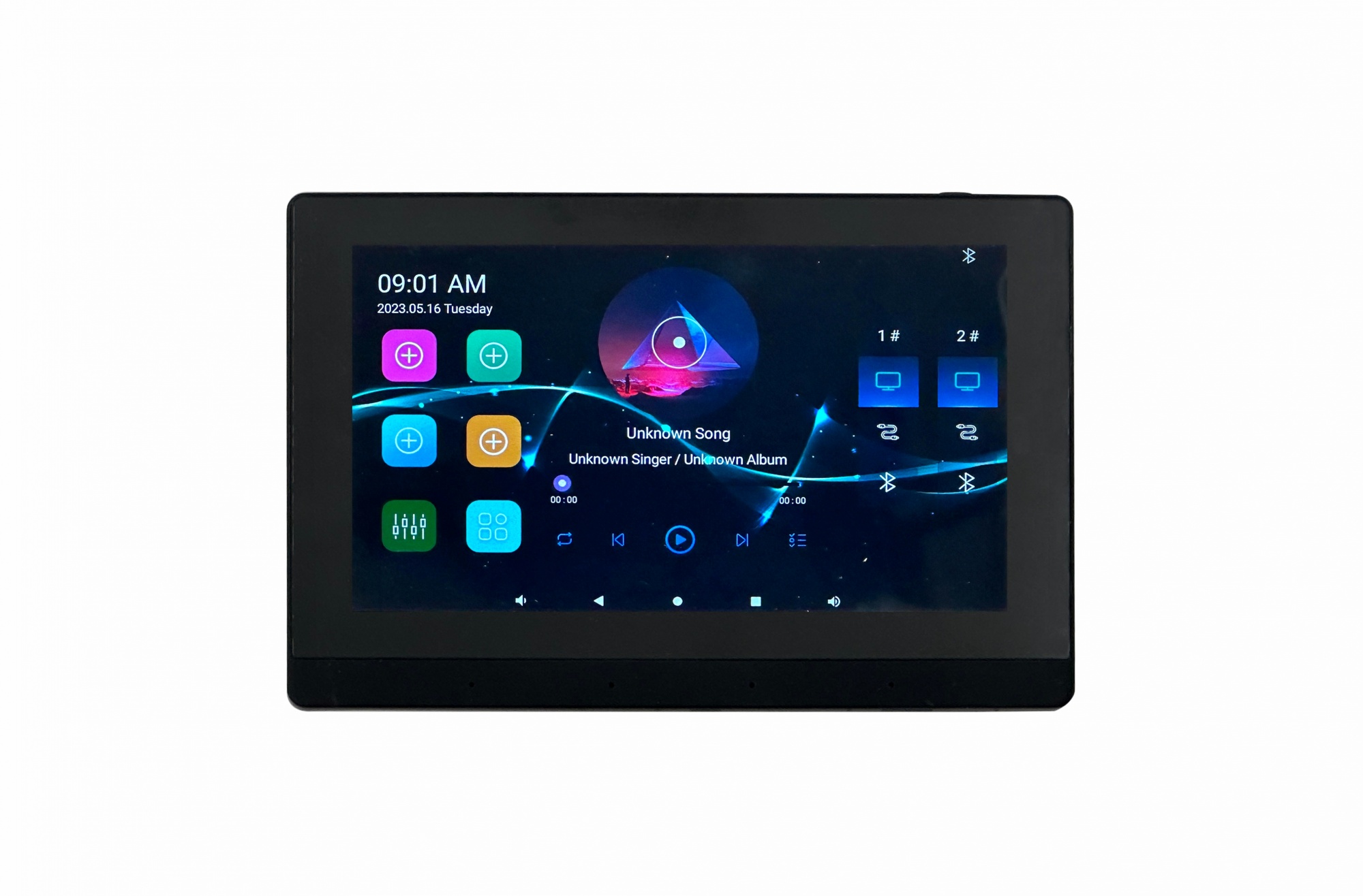 7 Inch Touch Screen In Wall Amplifier A7G