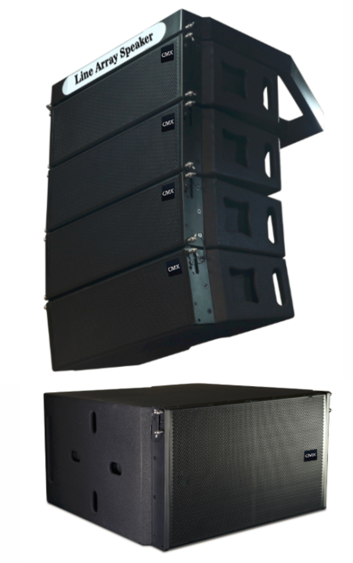 Passive Dual 8” Line Array Loudspeakers SA-284 & SA-284B
