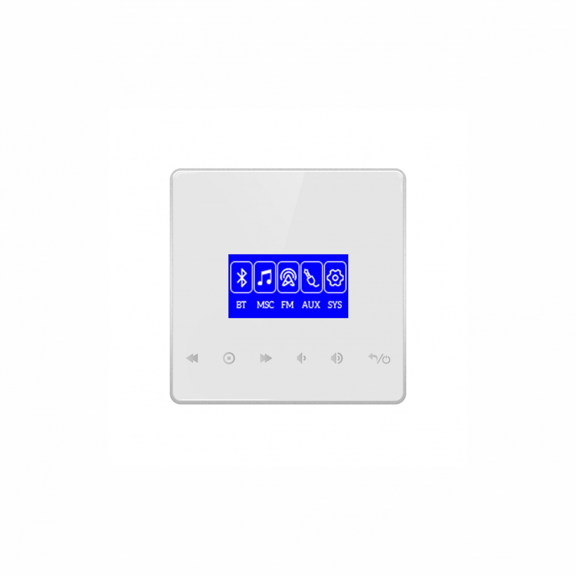 On Wall Amplifier with USB/FM/Bluetooth/ Remote Control H5Z （ 4x25W）