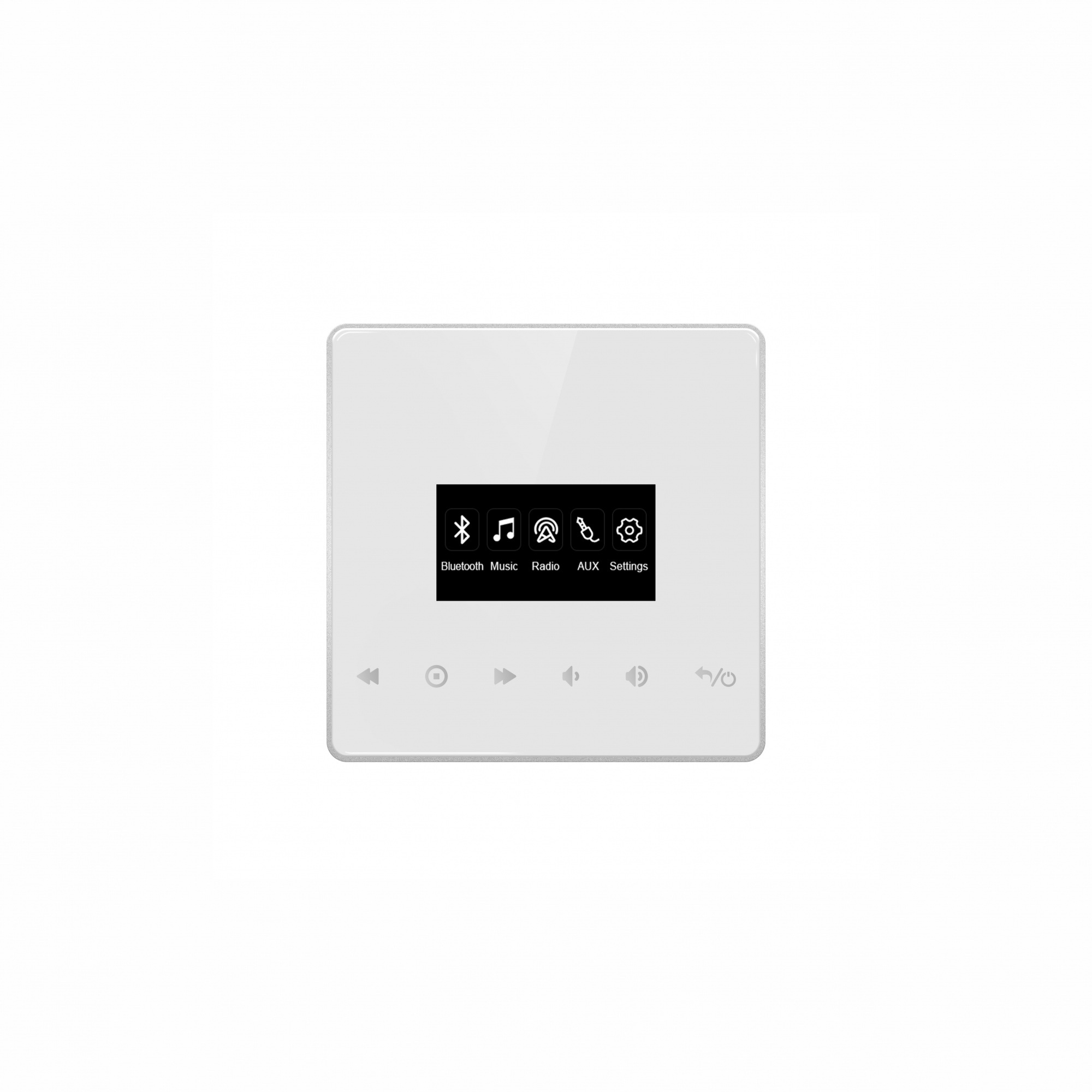 On Wall Amplifier with USB/FM/Bluetooth/ Remote Control H5 2x25W