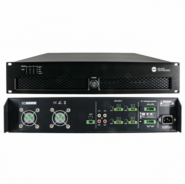 High SPL Four Channel Power Amplifier DS-4300