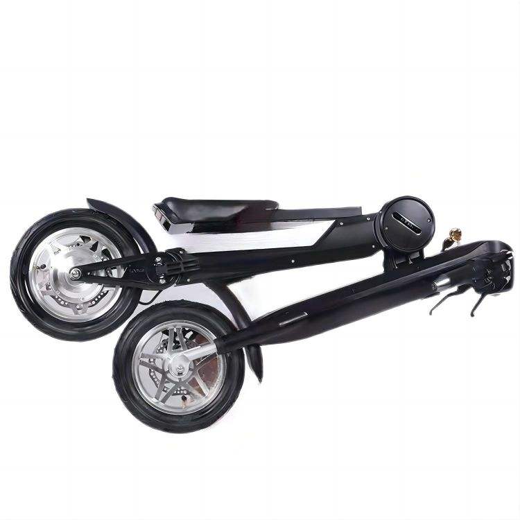 2-wheel electric folding bicycle