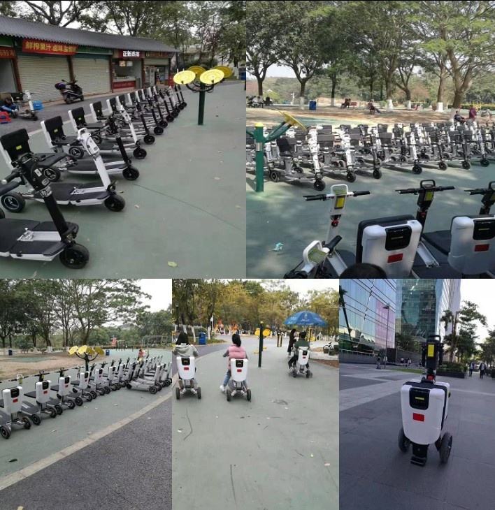 Mobility of tricycle pedal 3-wheel electric scooter elderly disabled person
