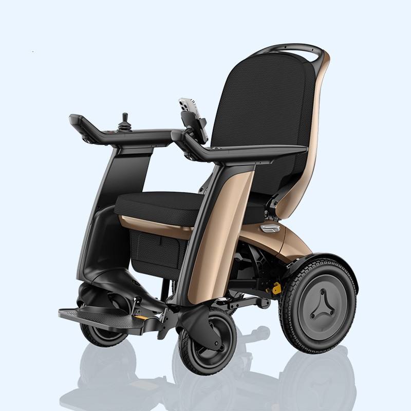 Aviation titanium aluminum alloy power electric wheelchair