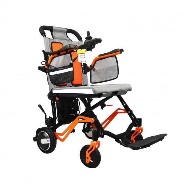 Portable electric folding electric wheelchair