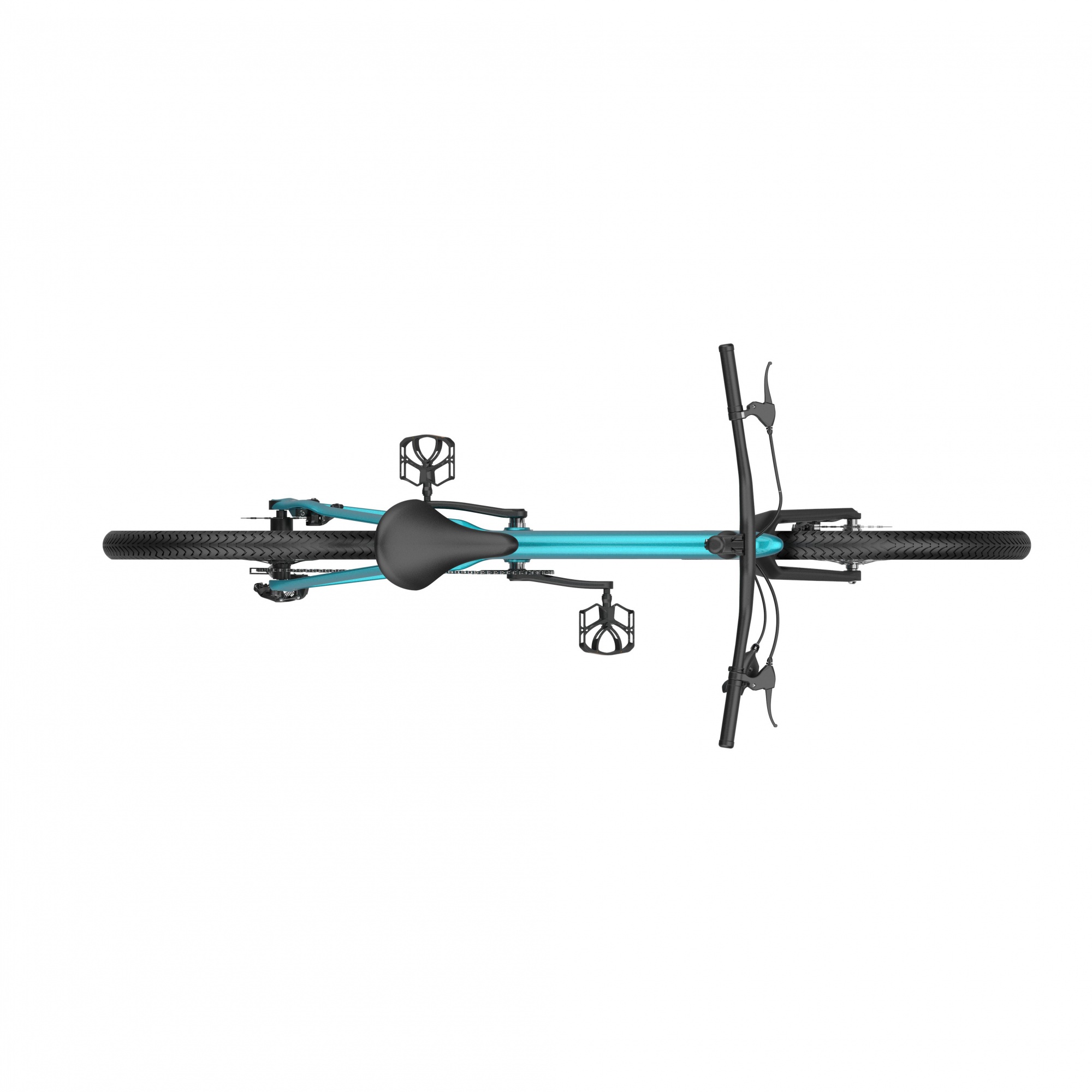 A5- High gloss T800 carbon fiber patented streamlined frame mountain bike