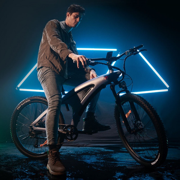 Electric moped 48v electric city bike scooter ebike electric mountain bike with 27.5-inch tires Canada
