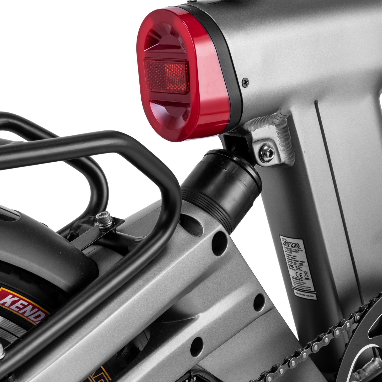 350W 36V 12.8ah Hydraulically Operated Electric City Bicycle
