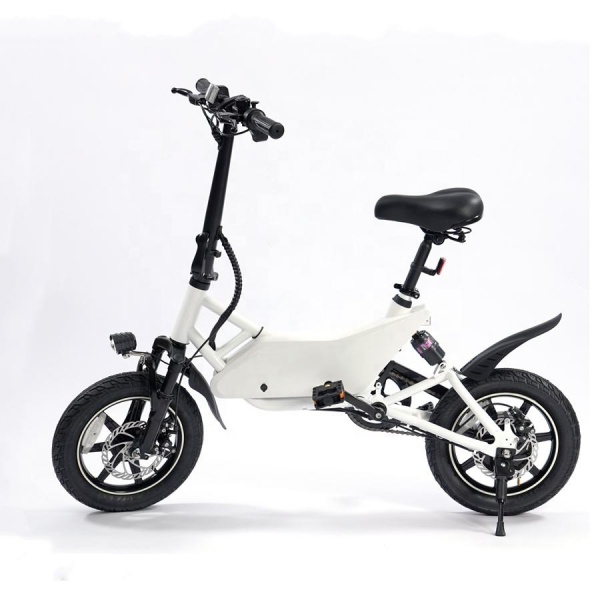 2 Wheels Cheap New 350 Watt Electric Moped with Pedals Electric Moped