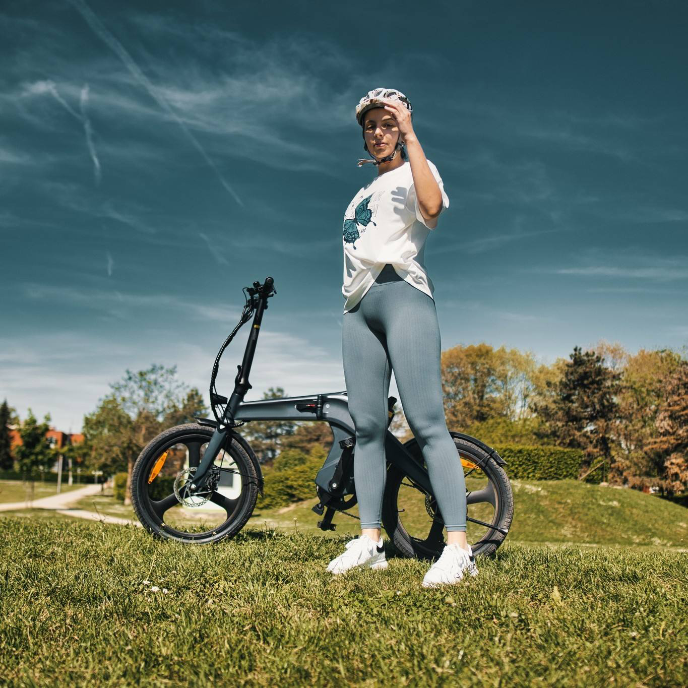 20-inch foldable adult electric bicycle