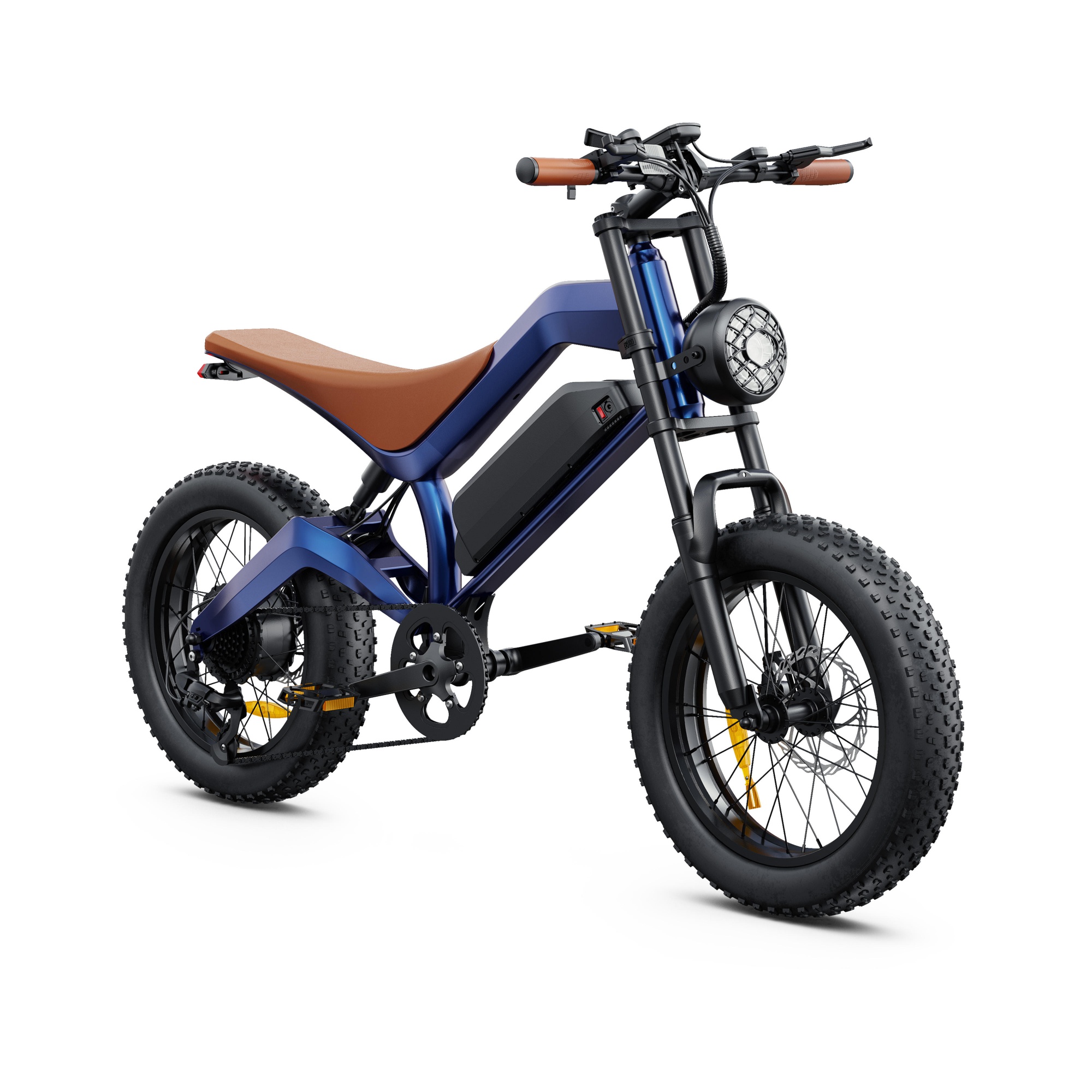 20-inch 750-watt detachable battery electric bicycle