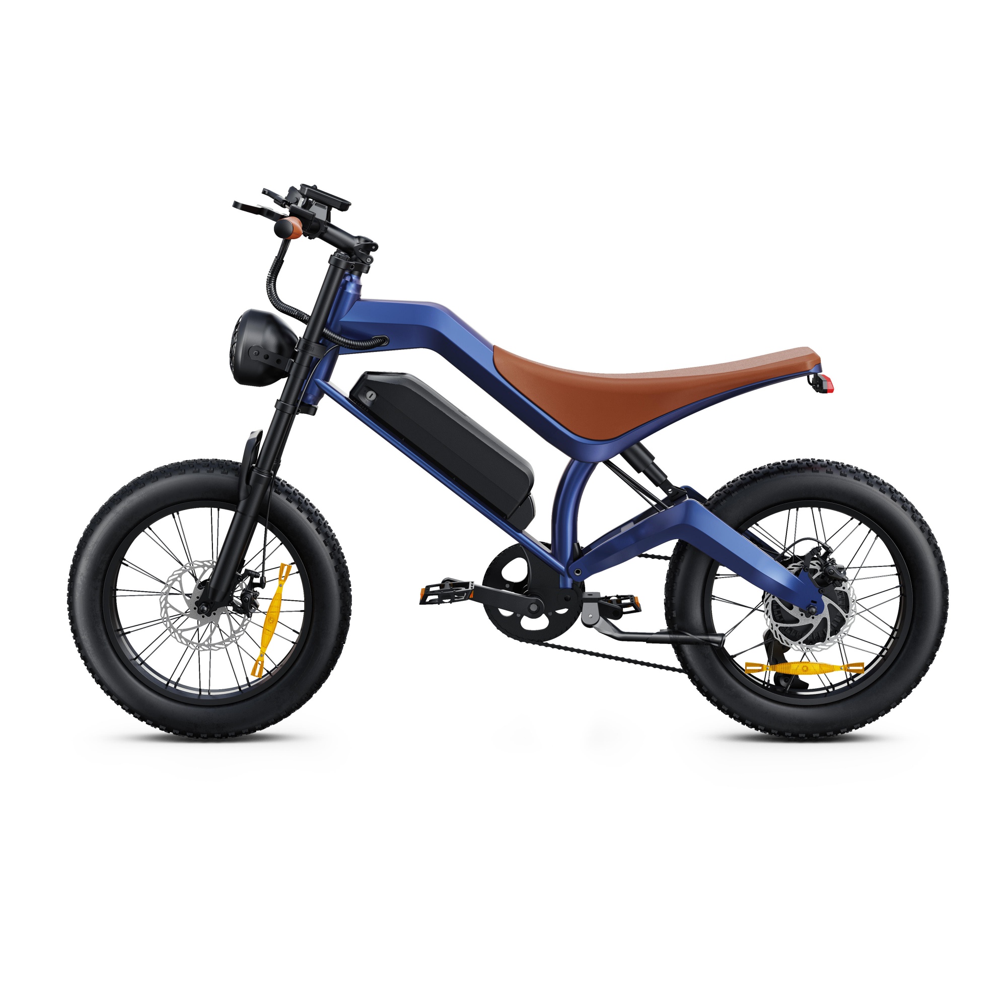20-inch 750-watt detachable battery electric bicycle