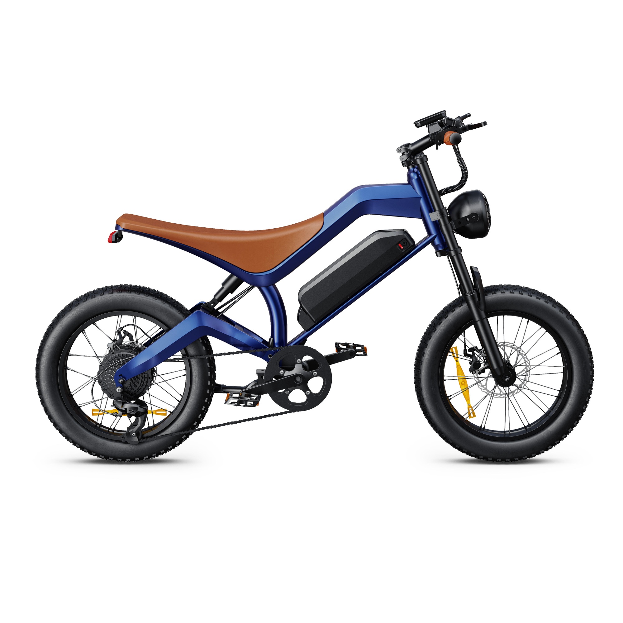 20-inch 750-watt detachable battery electric bicycle