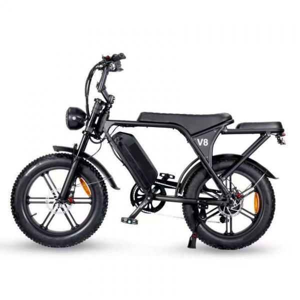 1000W 48V 15Ah Electric Bike V8 Ready EU Stock Rear Carriage 60km Range