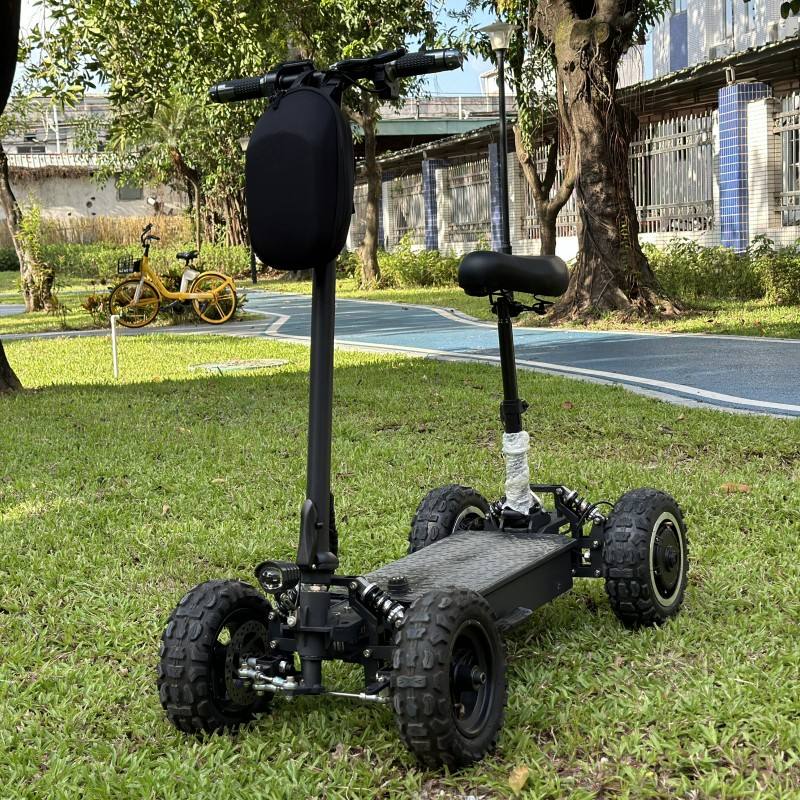11inch Foldable Portable Lightweight 4-Wheel High-Power Electric Scooter with Waterproof Golf Cart for Adult Commuting