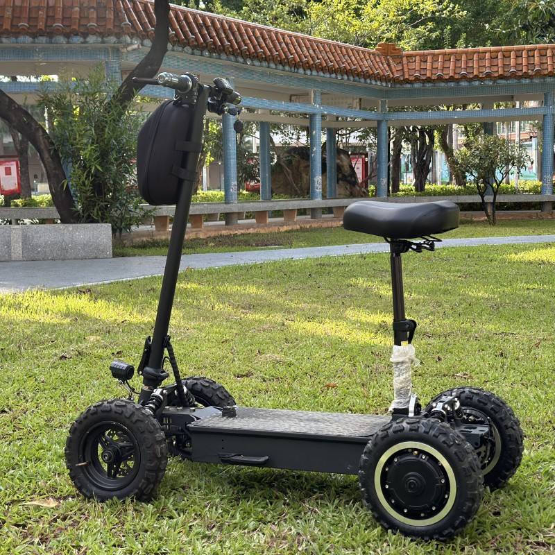 11inch Foldable Portable Lightweight 4-Wheel High-Power Electric Scooter with Waterproof Golf Cart for Adult Commuting