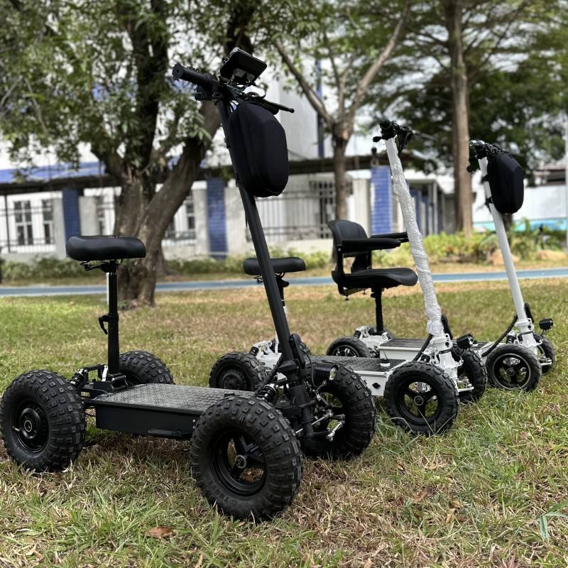 11inch Foldable Portable Lightweight 4-Wheel High-Power Electric Scooter with Waterproof Golf Cart for Adult Commuting