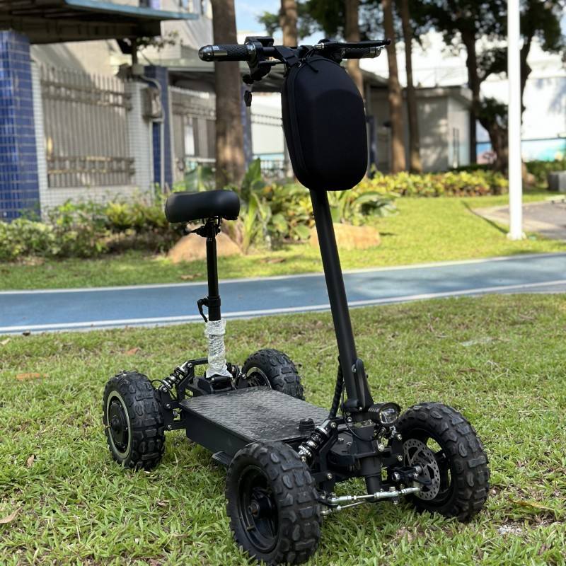 11inch Foldable Portable Lightweight 4-Wheel High-Power Electric Scooter with Waterproof Golf Cart for Adult Commuting