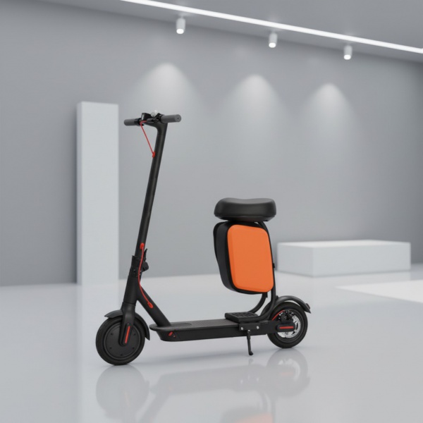 Electric Foldable Two-Wheel Grocery Cart for Camping and Outdoor Riding