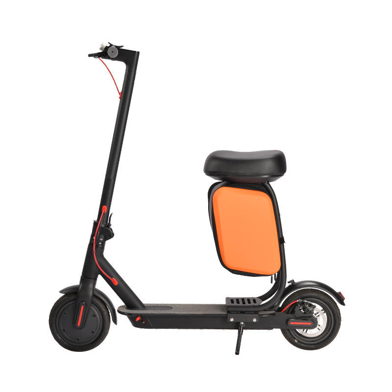Electric Foldable Two-Wheel Grocery Cart for Camping and Outdoor Riding