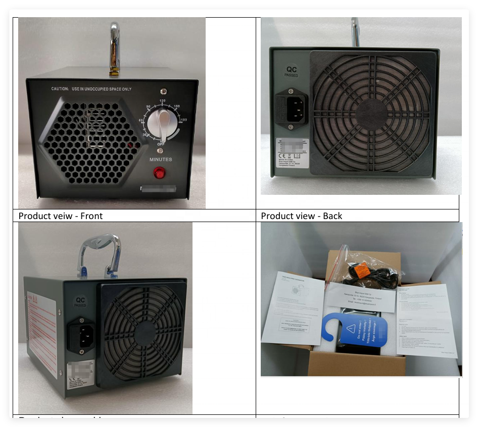Purificador de aire comercial CA7000EF