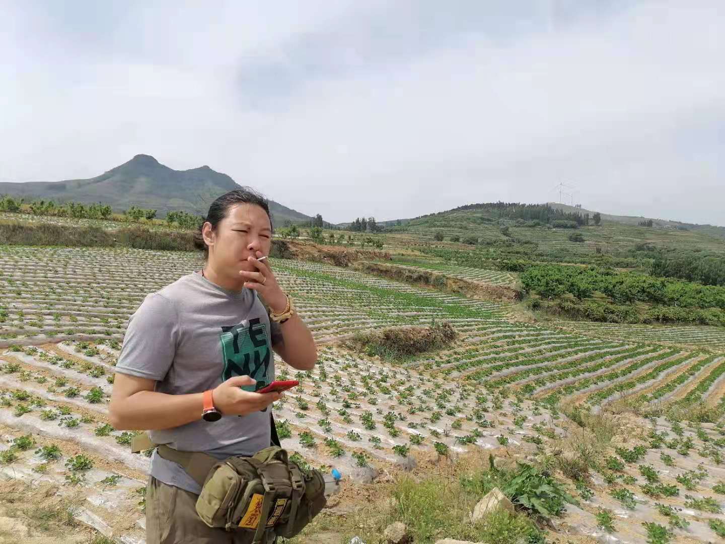 胡兑七先生前往山东枣庄，为客户寻取生基福地，种生基以添福增寿，财源滚滚