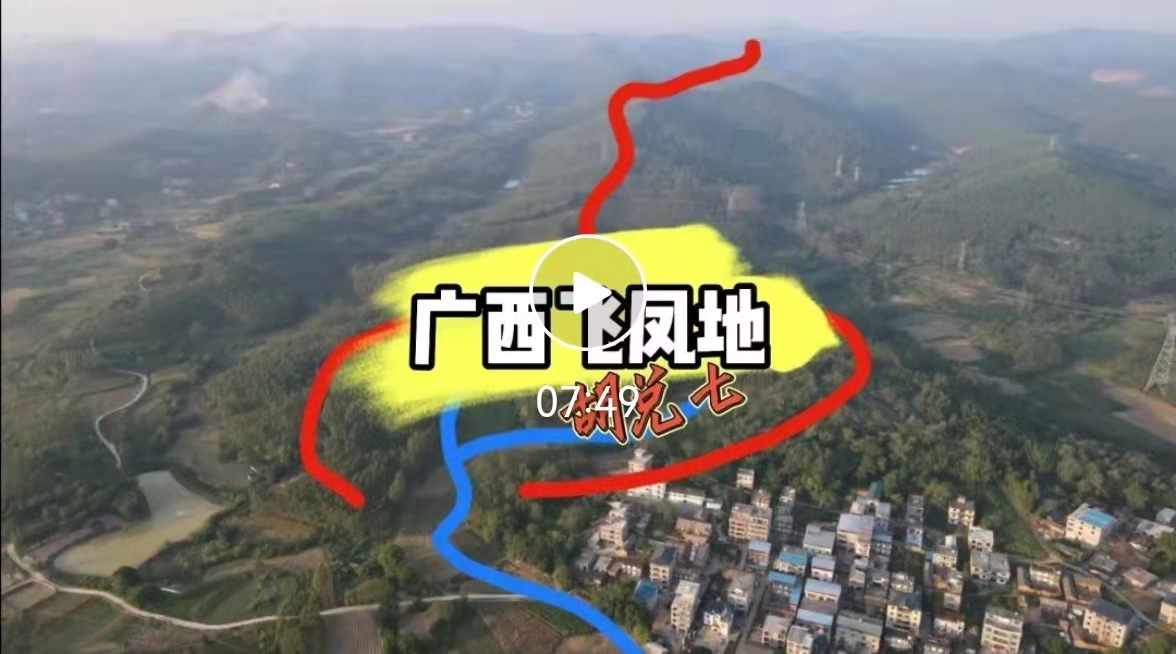 为广西南宁客户点的风水大地【飞凤地】，解说视频请观看