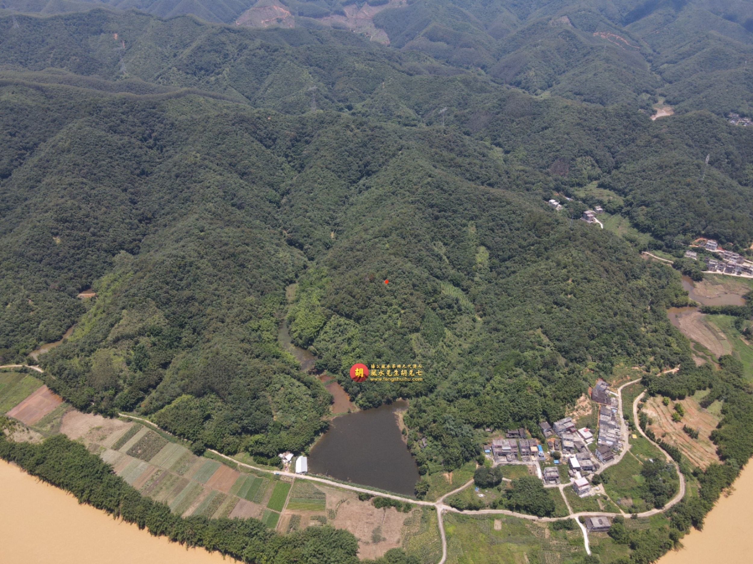老虎饮水地，在广东肇庆为福主点地