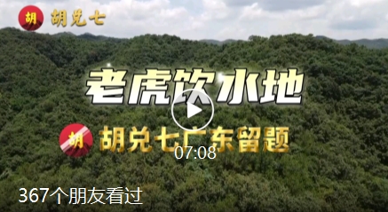 胡兑七先生留题：老虎饮水地