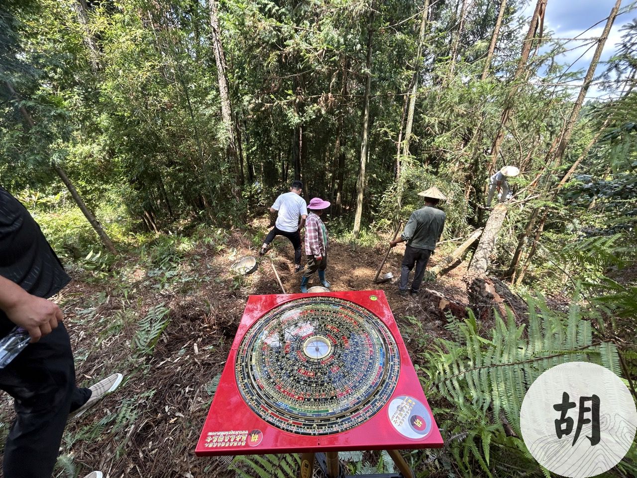 在福建做阴宅风水，为客户家迁祖坟，喝形灵龟出海形，作未山丑向，水入文库，纳亥水寅峰尖秀，亥峰作印，狮象水口，华表卓立