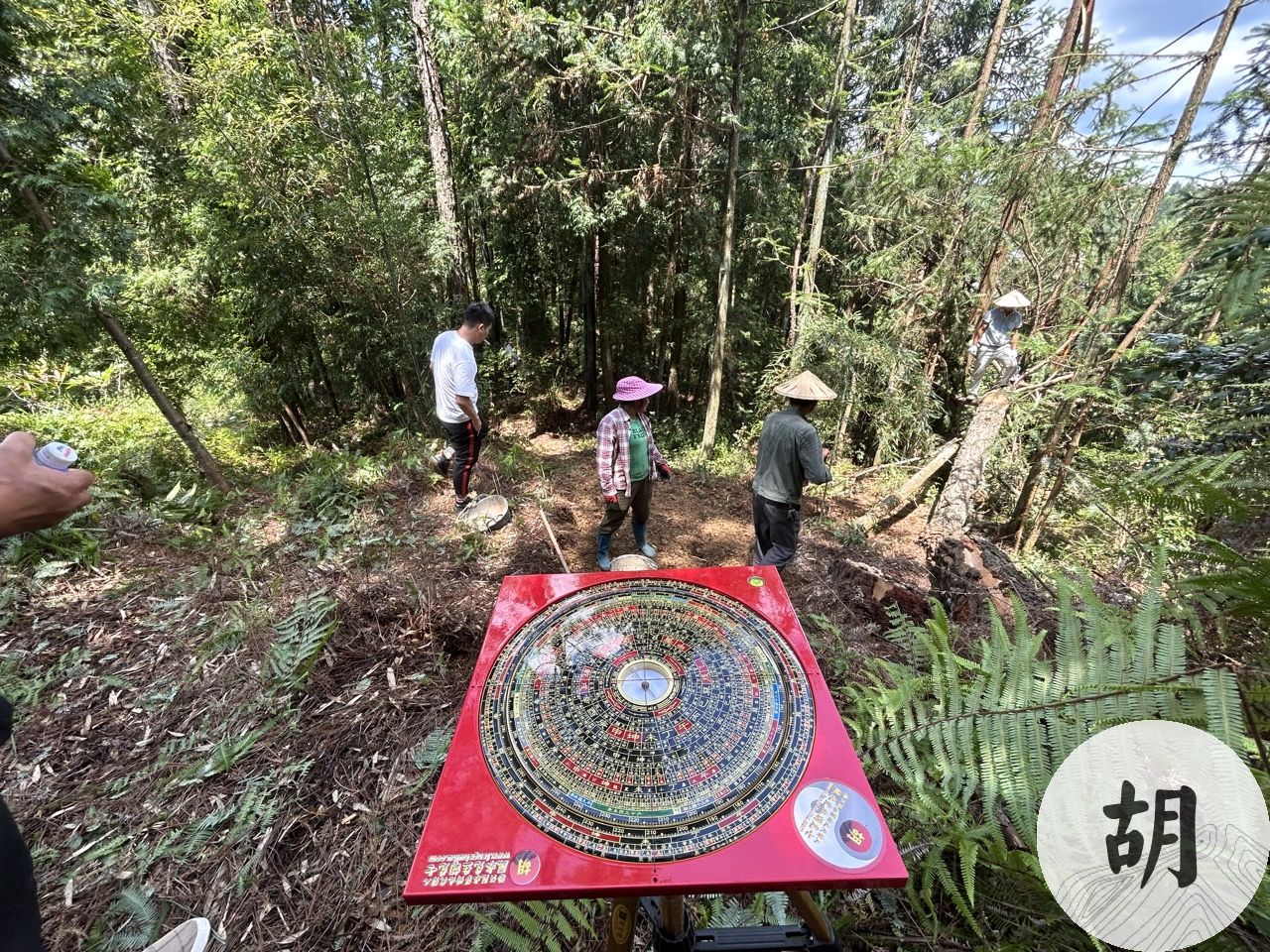 在福建做阴宅风水，为客户家迁祖坟，喝形灵龟出海形，作未山丑向，水入文库，纳亥水寅峰尖秀，亥峰作印，狮象水口，华表卓立