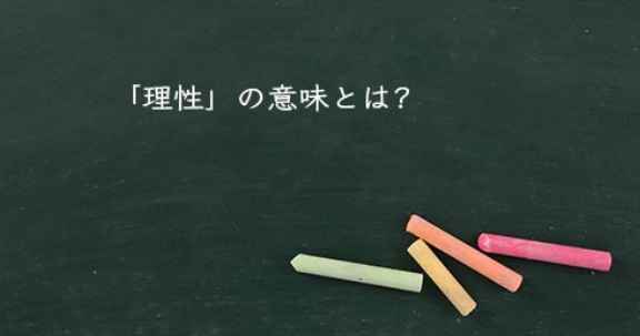 翻訳豆知識｜「理性」という言葉の意味・対義語・類語などについて－天上虹翻訳