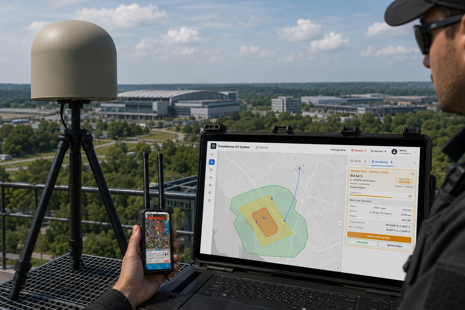 Integrated Drone Management Platform Strengthens Airspace Security for Critical Infrastructure