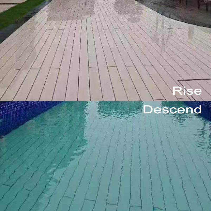 Movable Floor Lift Pool Cover
