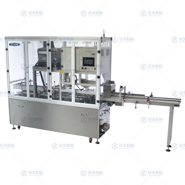 CJF3500 - P - A 连续喷胶式自动封盒机方案