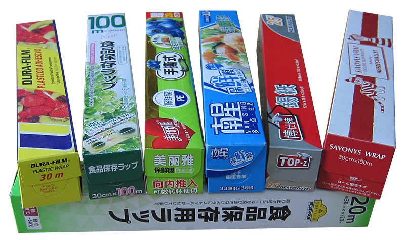 保鲜膜/硅油纸包装生产线