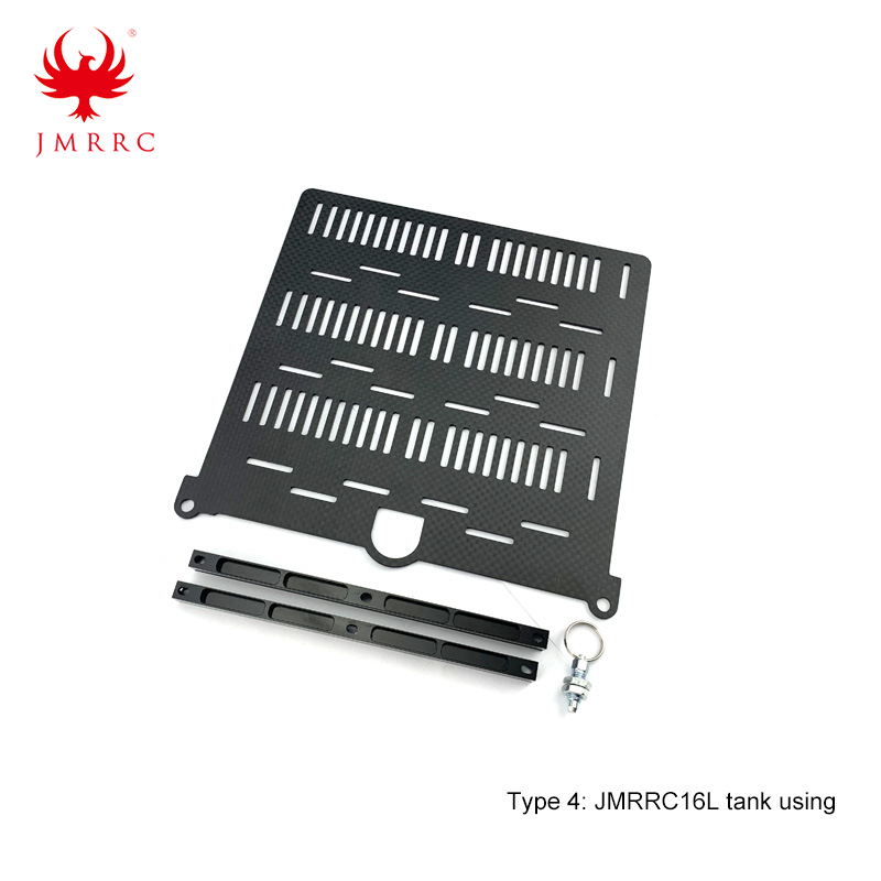 Battery tray with guide rail Plate stopper