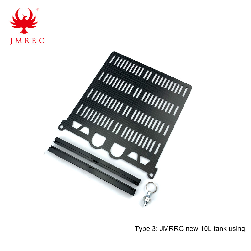 Battery tray with guide rail Plate stopper