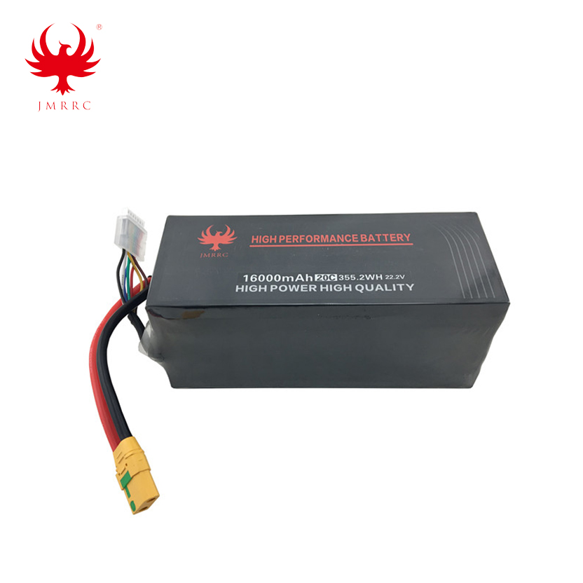 6S 16000mAh 20C 22.2V Lipo battery 