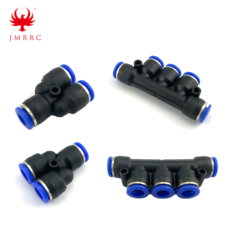 6mm 8mm 3 Way Port 5 Way Port Water Pipe Connector