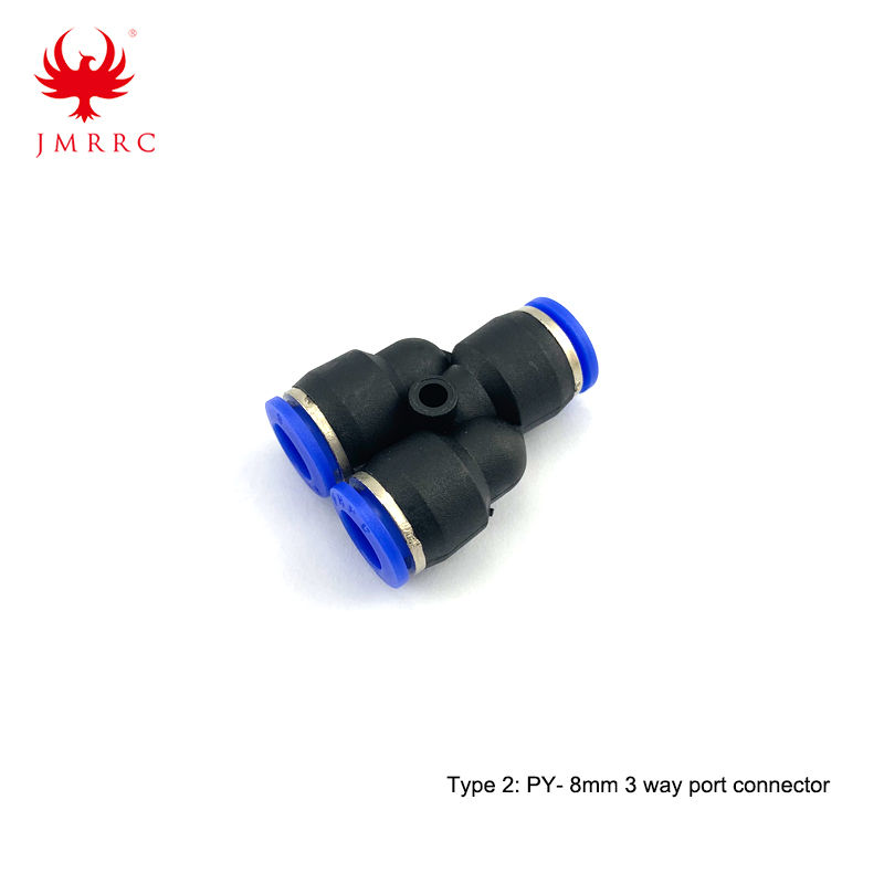 6mm 8mm 3 Way Port 5 Way Port Water Pipe Connector