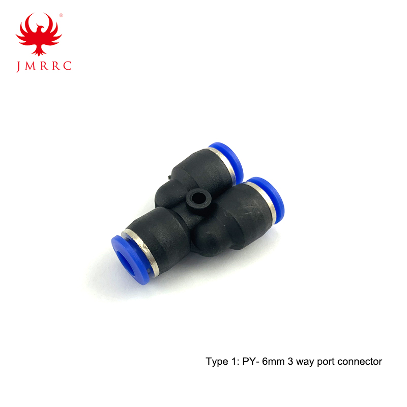 6mm 8mm 3 Way Port 5 Way Port Water Pipe Connector