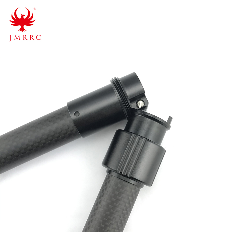 20mm Folding Arm Tube Joint CNC Aluminum Alloy Lateral Foldable Connector Horizontal for Multirotor