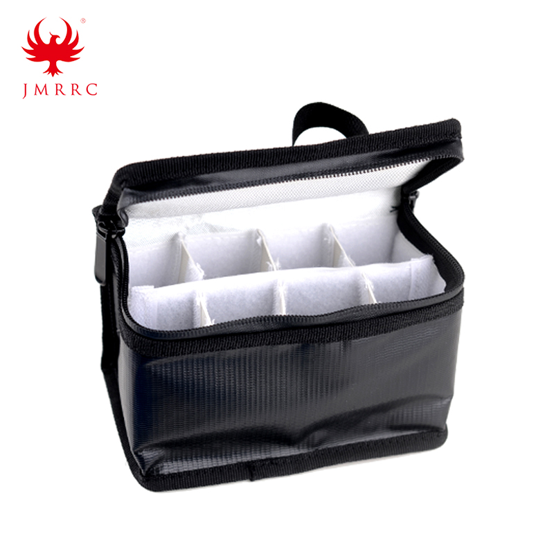 Lipo Battery Portable Fireproof Safety Bag Lipo Explosion Proof Fire Resistant Charging Sack Battery