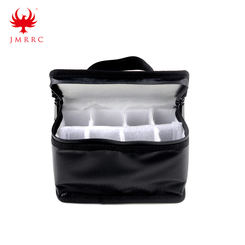 Lipo Battery Portable Fireproof Safety Bag Lipo Explosion Proof Fire Resistant Charging Sack Battery