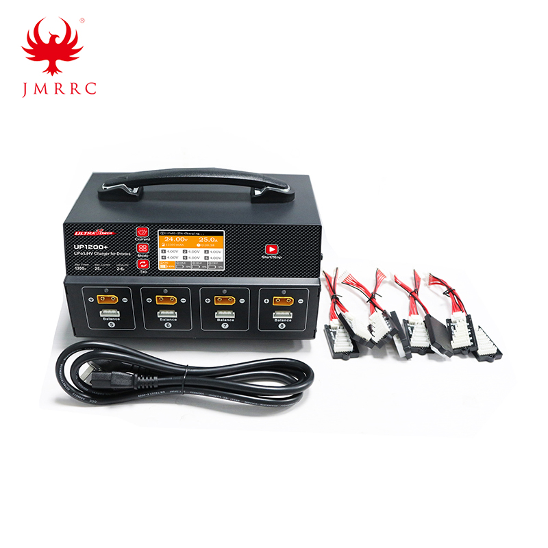 UP1200+ 25A 8 Channel 2-6S Lipo LiHV Battery Charger